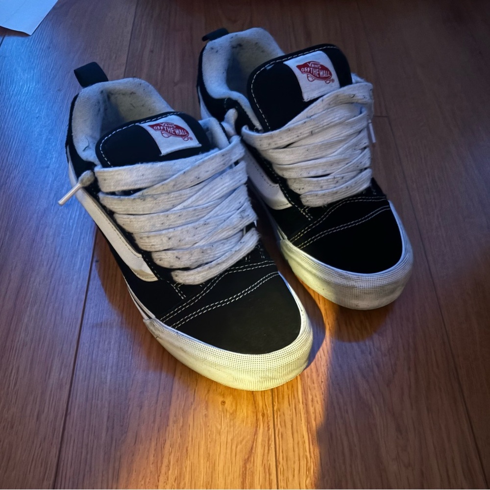 Vans Black and White Sneakers Classic Skate Style